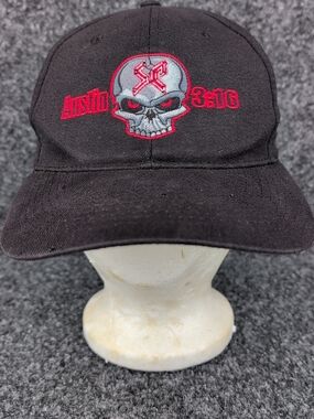 Vtg Stone Cold Steve Austin 3:16 Hat Adjustable Snapback Skull Cap WWF 1998 90s